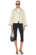 Load image into Gallery viewer, Crop Trench Coat
