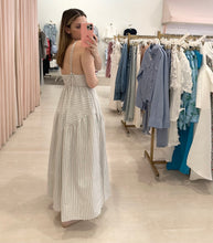 Load image into Gallery viewer, Haisley Stripe Midi Spaghetti Strap Dress
