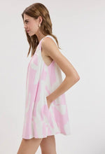 Load image into Gallery viewer, Geometric Round Neck Mini Dress
