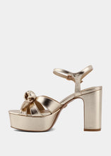 Load image into Gallery viewer, Esmeralda Gold Platform Heel
