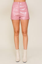 Load image into Gallery viewer, High Waisted Faux Leather Short
