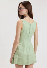 Load image into Gallery viewer, Linen Square Neck Mini
