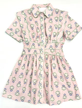 Load image into Gallery viewer, French Floral Shirt Mini Dress
