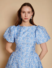 Load image into Gallery viewer, Bilberry Jacquard Mini Dress
