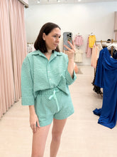 Load image into Gallery viewer, Willow Shorts in Green Gingham
