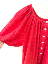 Load image into Gallery viewer, Gauze Puff Sleeve Maxi Dress
