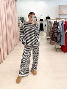 Oversized Stripe T Shirt