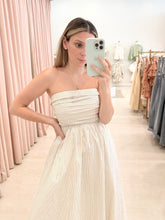 Load image into Gallery viewer, Tube Striped Maxi Dress
