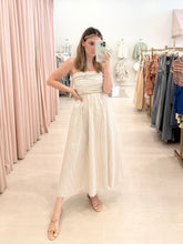 Load image into Gallery viewer, Tube Striped Maxi Dress
