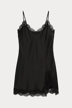 Load image into Gallery viewer, Satin Lace Slip Dress
