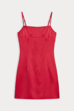 Load image into Gallery viewer, Fluid Satin Mini Dress
