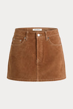 Load image into Gallery viewer, Better Tan Suede Mini Skirt
