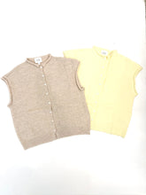Load image into Gallery viewer, Sweater Vest Cardigan
