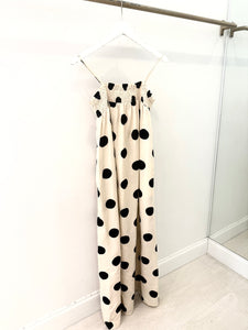 Sandy Polka Dot Maxi Dress