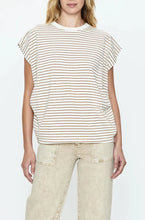 Load image into Gallery viewer, Trina Muscle Tee Stripe

