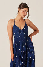 Load image into Gallery viewer, Blythe Dress - Navy Dot
