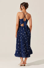 Load image into Gallery viewer, Blythe Dress - Navy Dot
