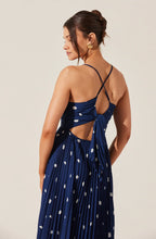 Load image into Gallery viewer, Blythe Dress - Navy Dot
