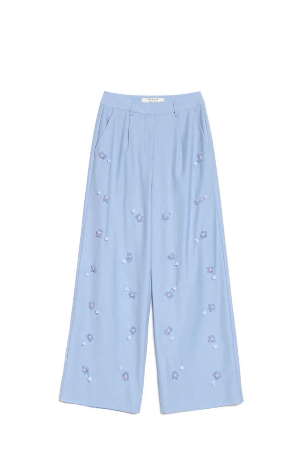 Cornflower Embellished Trousers