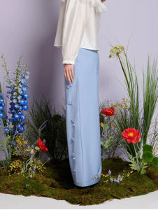Cornflower Embellished Trousers