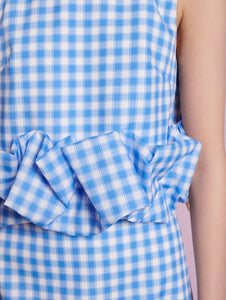 Gingham Cropped Top