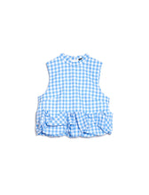 Load image into Gallery viewer, Gingham Cropped Top
