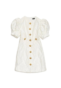Anemone Jacquard Mini Dress