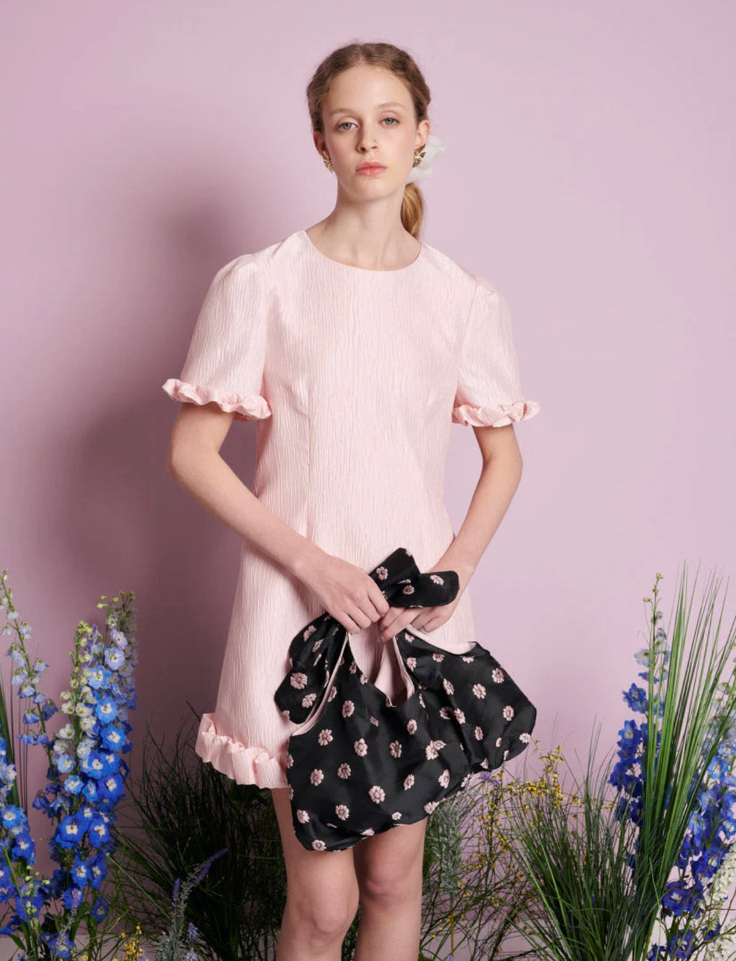 Harebell Ruffle Mini Dress