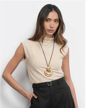 Load image into Gallery viewer, Paloma Funnel Neck Knit Top
