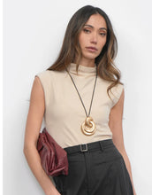 Load image into Gallery viewer, Paloma Funnel Neck Knit Top
