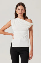 Load image into Gallery viewer, Aphra Twisted Off Shoulder Top
