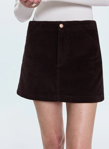 Uma High Rise Mini Skirt