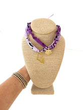 Load image into Gallery viewer, Charm Scarf Necklace with Tie
