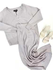 Lace Peekaboo Raglan Knit Sweater