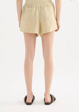 Load image into Gallery viewer, Lounge Stripe Linen Short
