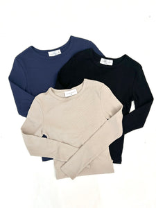 Crew Neck Long Sleeve