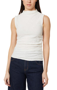 Sleeveless Gathered top