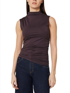 Sleeveless Gathered top