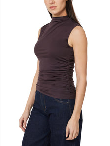 Sleeveless Gathered top