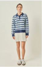 Load image into Gallery viewer, Pleated Hem Polo Knit Mini
