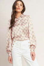 Load image into Gallery viewer, Muse Pink Woven Top
