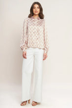 Load image into Gallery viewer, Muse Pink Woven Top
