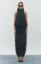 Load image into Gallery viewer, Halter Lace Bubble Top
