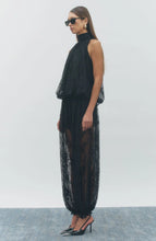 Load image into Gallery viewer, Halter Lace Bubble Top
