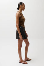 Load image into Gallery viewer, Kimora High Rise Linen Short Black
