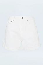 Load image into Gallery viewer, Saige High Rise Short Polished White
