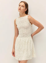 Load image into Gallery viewer, Tahlia Lace Dress Cream
