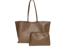 Load image into Gallery viewer, Plain Tote with Matching Pouch
