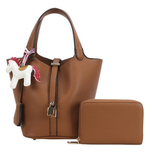 Load image into Gallery viewer, Mini Tote Bag with Horse
