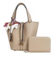 Load image into Gallery viewer, Mini Tote Bag with Horse
